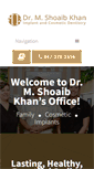 Mobile Screenshot of drmskhan.com